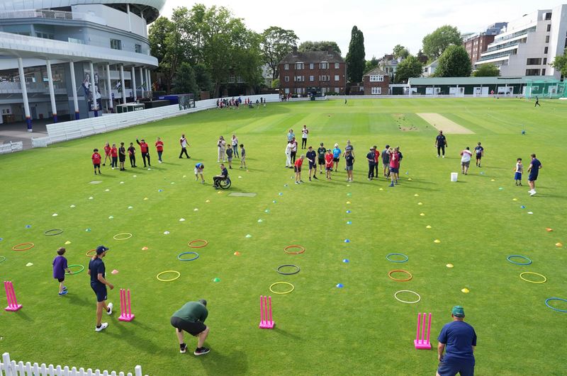 Super 1s showcase on Nursery Ground at Lord's - Disability Cricket Day 2025.jpg