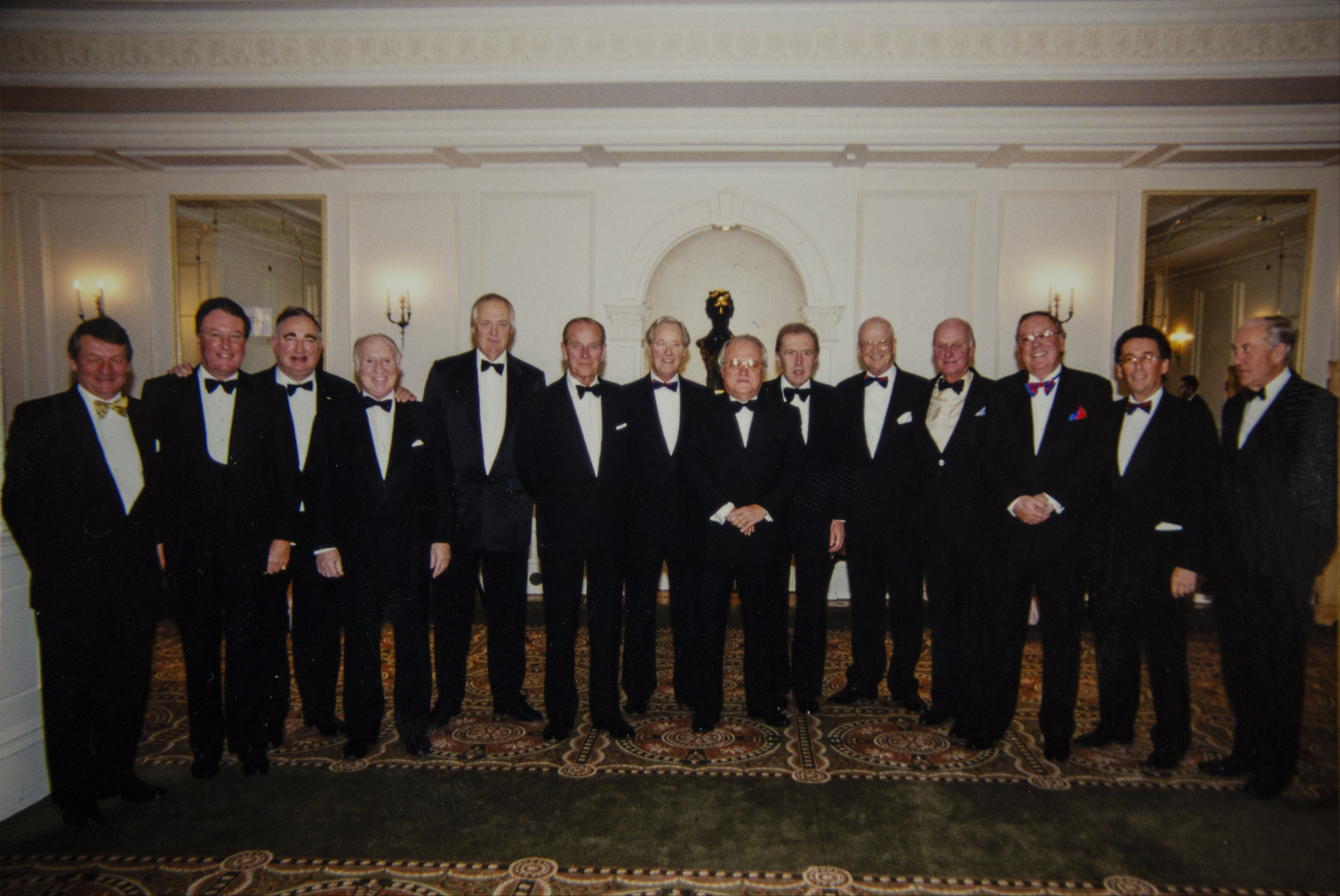 Former Presidents and Chairman at the 50th Anniversary Dinner in 2000.jpg